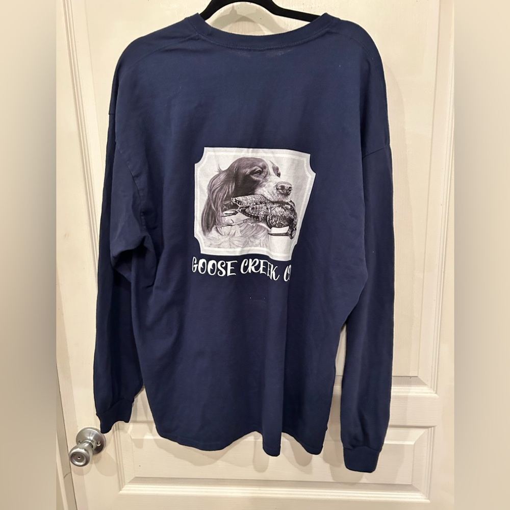 Goose creek Co 2XL bird dog hunting long sleeve shirt!